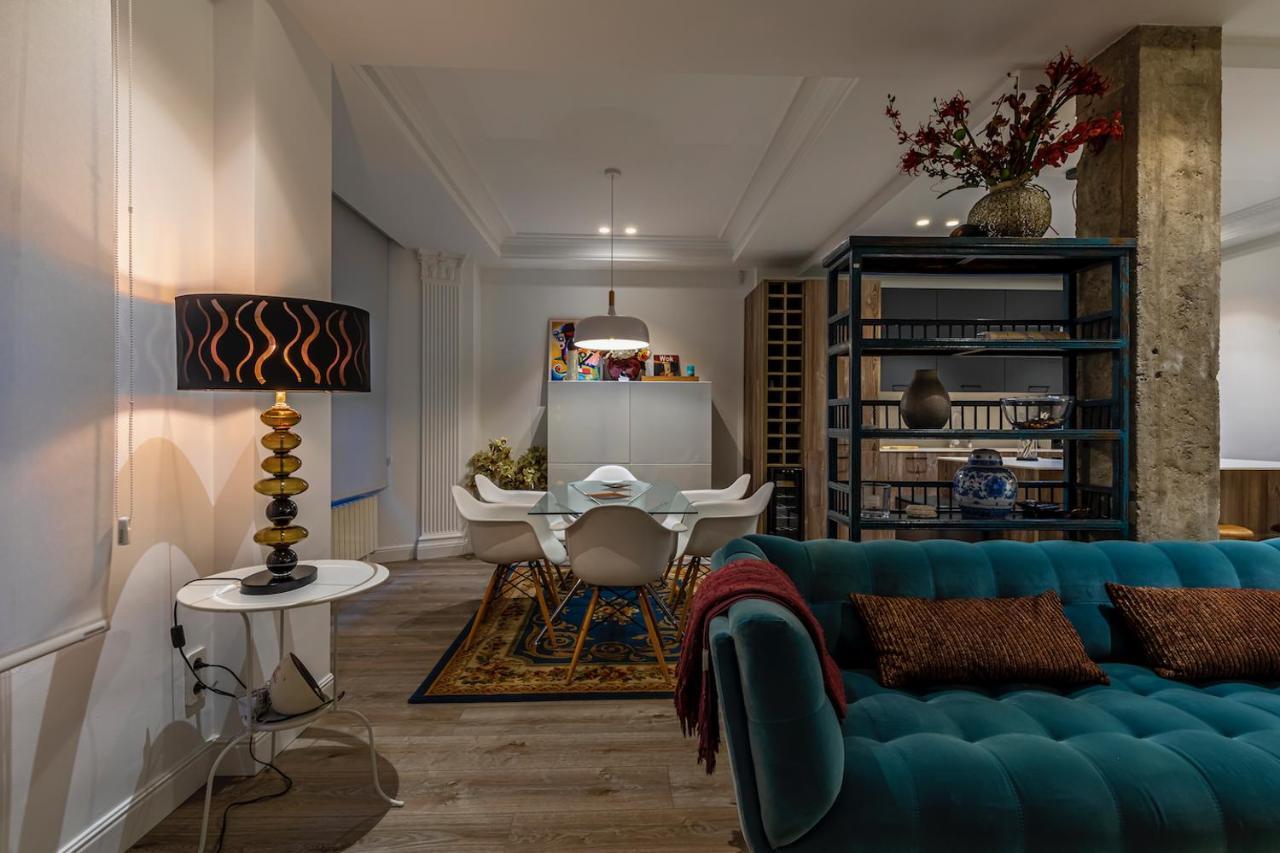 110 M2 Central Apartment In Abando Close To Guggenheim With Parking بلباو المظهر الخارجي الصورة