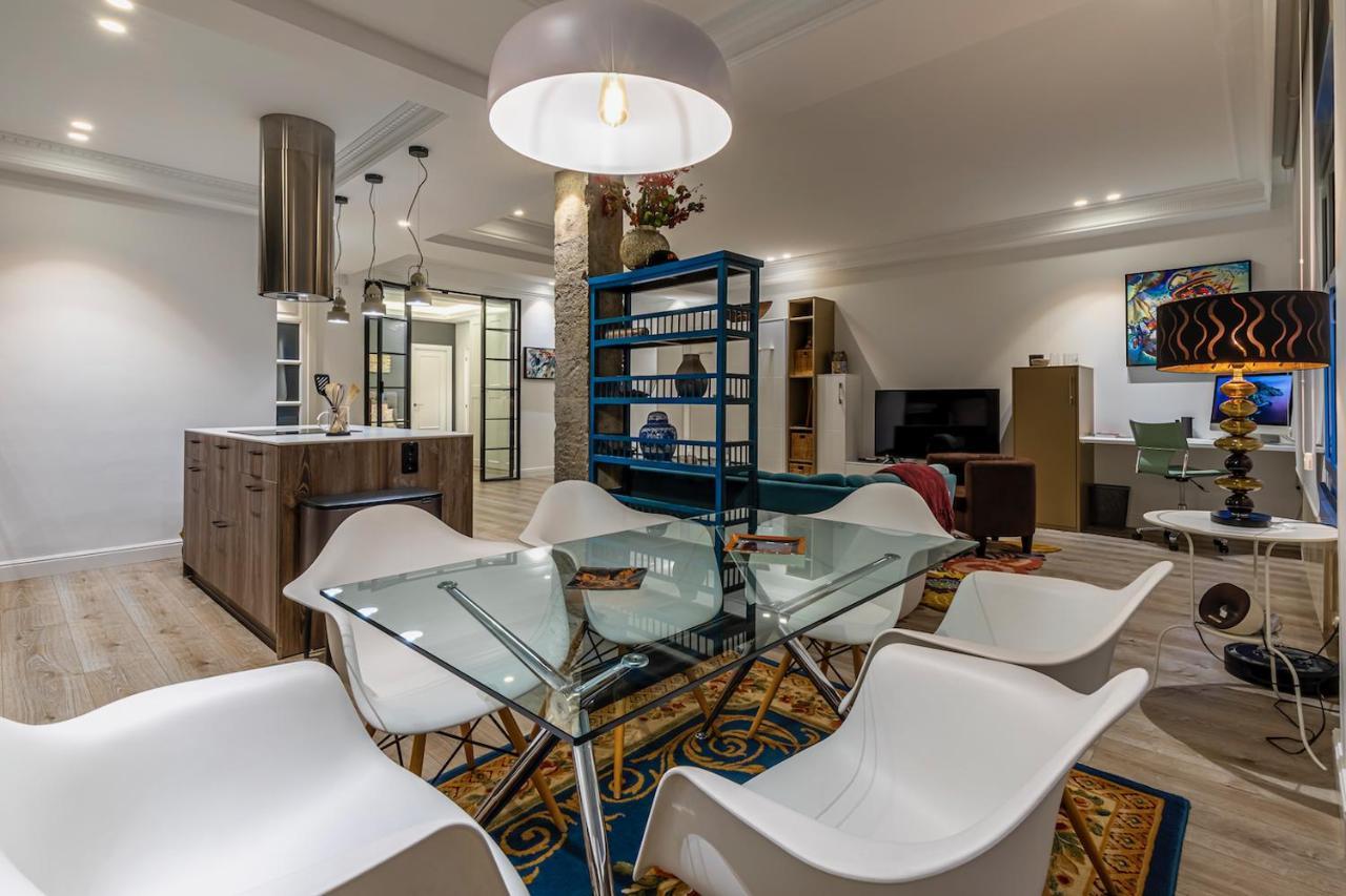 110 M2 Central Apartment In Abando Close To Guggenheim With Parking بلباو المظهر الخارجي الصورة